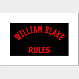 William Blake Rules Posters and Art